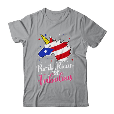 Puerto Rican And Fabulous Unicorn Puerto Rico Flag Girls Shirt & Tank Top | teecentury