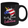 Puerto Rican And Fabulous Unicorn Puerto Rico Flag Girls Mug | teecentury