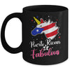 Puerto Rican And Fabulous Unicorn Puerto Rico Flag Girls Mug | teecentury