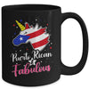 Puerto Rican And Fabulous Unicorn Puerto Rico Flag Girls Mug | teecentury