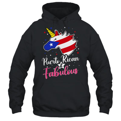 Puerto Rican And Fabulous Unicorn Puerto Rico Flag Girls Shirt & Tank Top | teecentury