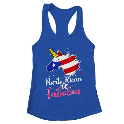 Puerto Rican And Fabulous Unicorn Puerto Rico Flag Girls Shirt & Tank Top | teecentury