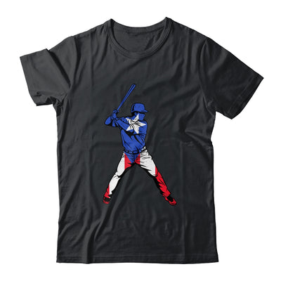 Puerto Rican Baseball Player Puerto Rico Flag Baseball Fans Shirt & Hoodie | teecentury