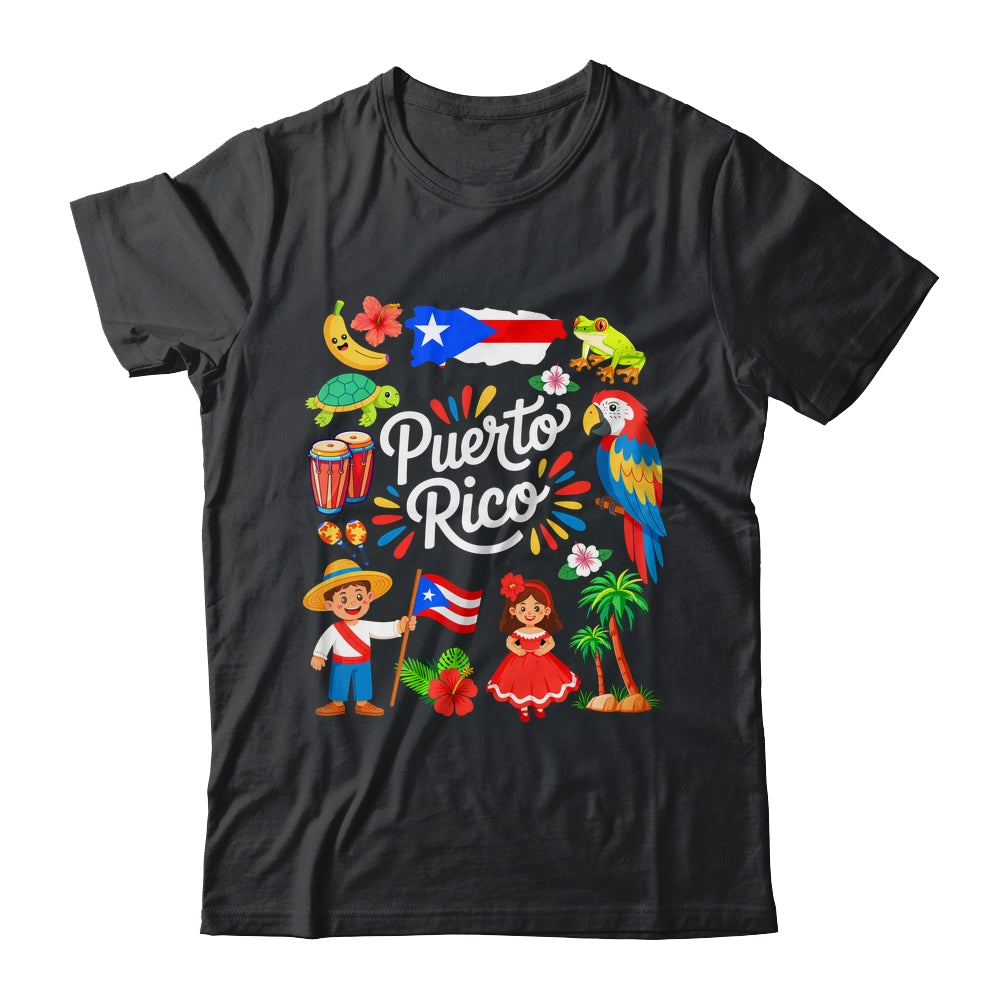 Puerto Rican Culture Outfit Idea Puerto Rico Flag Traveling Shirt & Tank Top | teecentury