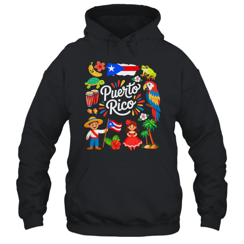 Puerto Rican Culture Outfit Idea Puerto Rico Flag Traveling Shirt & Tank Top | teecentury