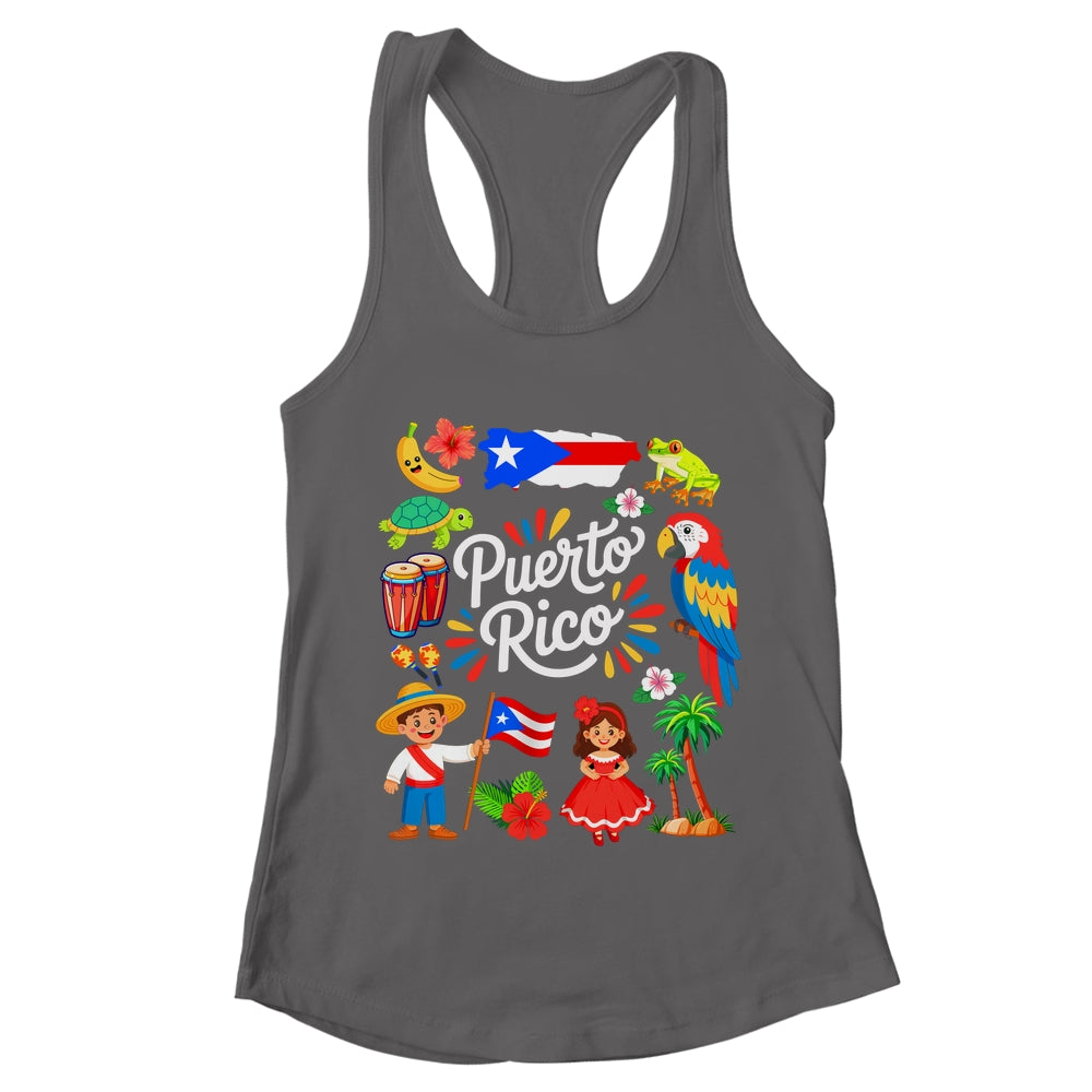 Puerto Rican Culture Outfit Idea Puerto Rico Flag Traveling Shirt & Tank Top | teecentury