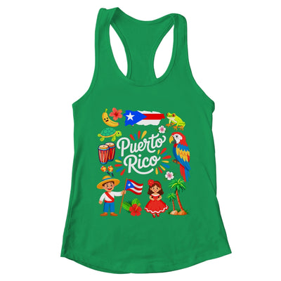 Puerto Rican Culture Outfit Idea Puerto Rico Flag Traveling Shirt & Tank Top | teecentury