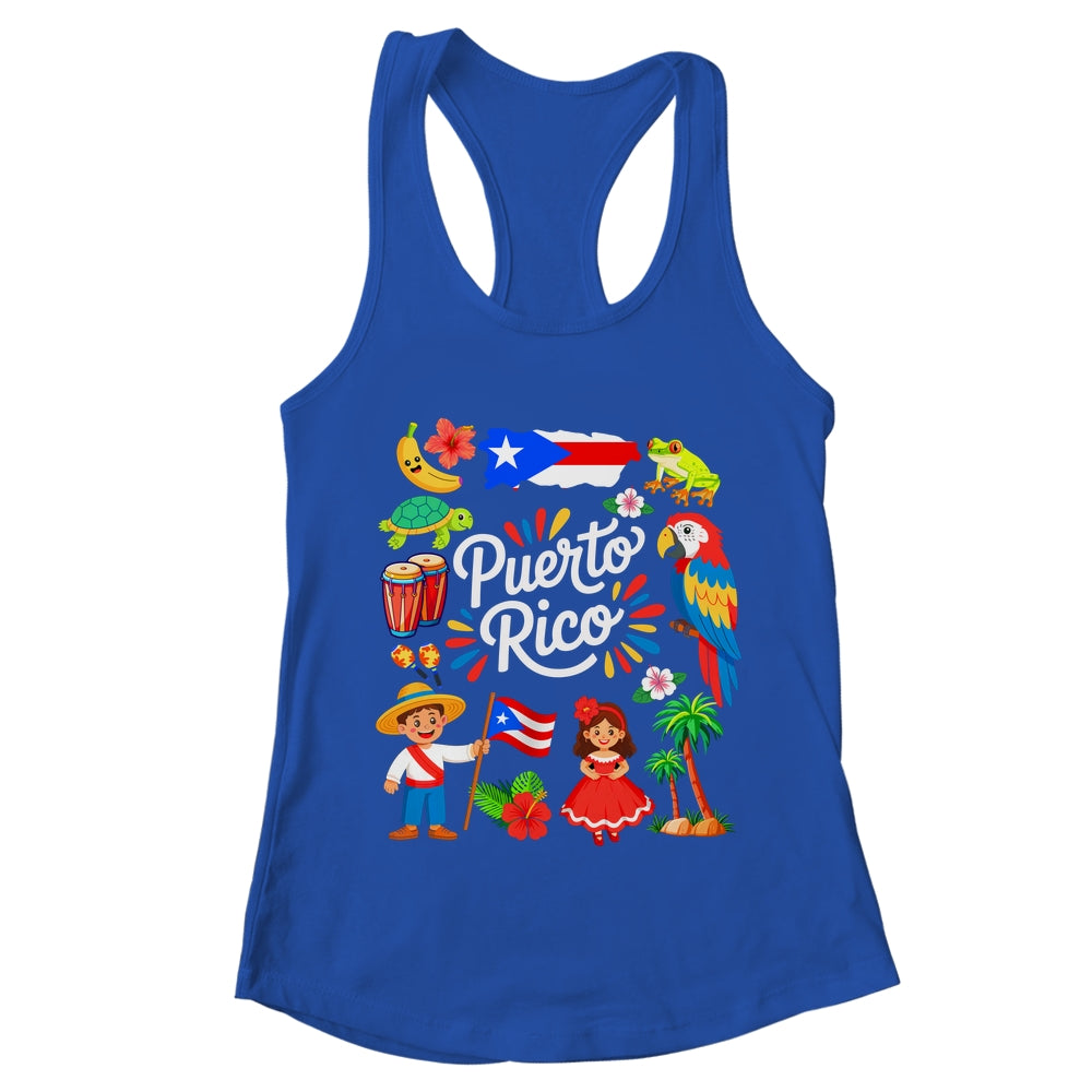 Puerto Rican Culture Outfit Idea Puerto Rico Flag Traveling Shirt & Tank Top | teecentury