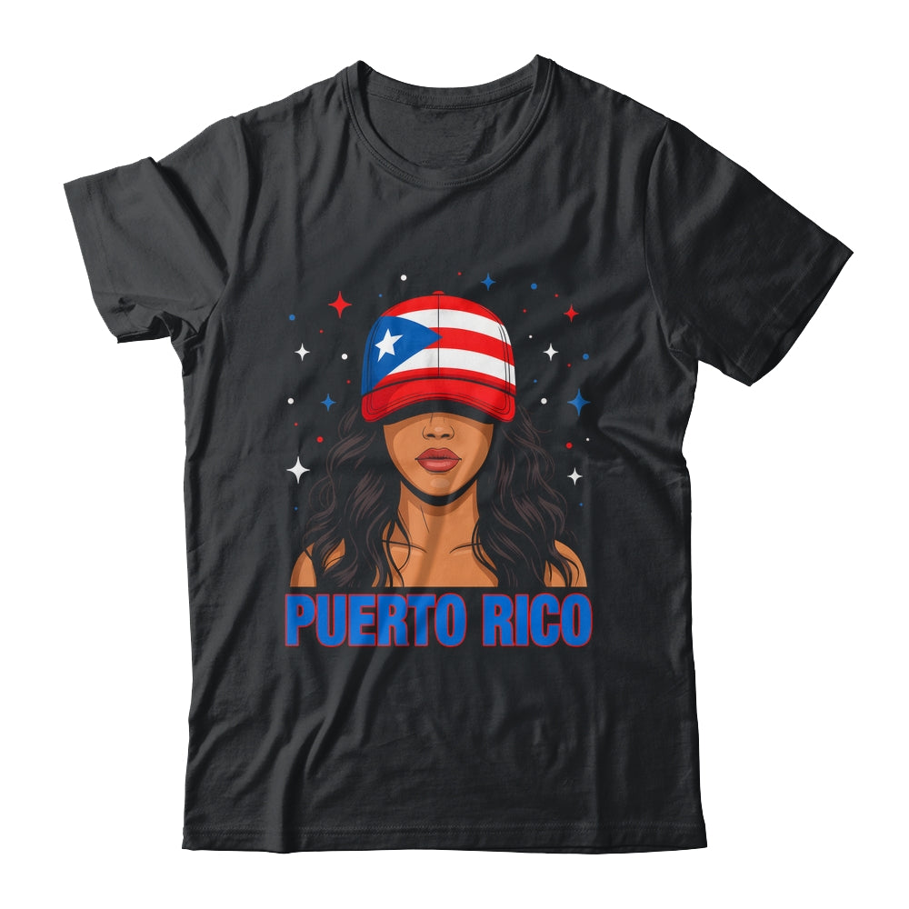 Puerto Rican Girl Puerto Rico Flag Proud Boricua Women Shirt & Tank Top | teecentury