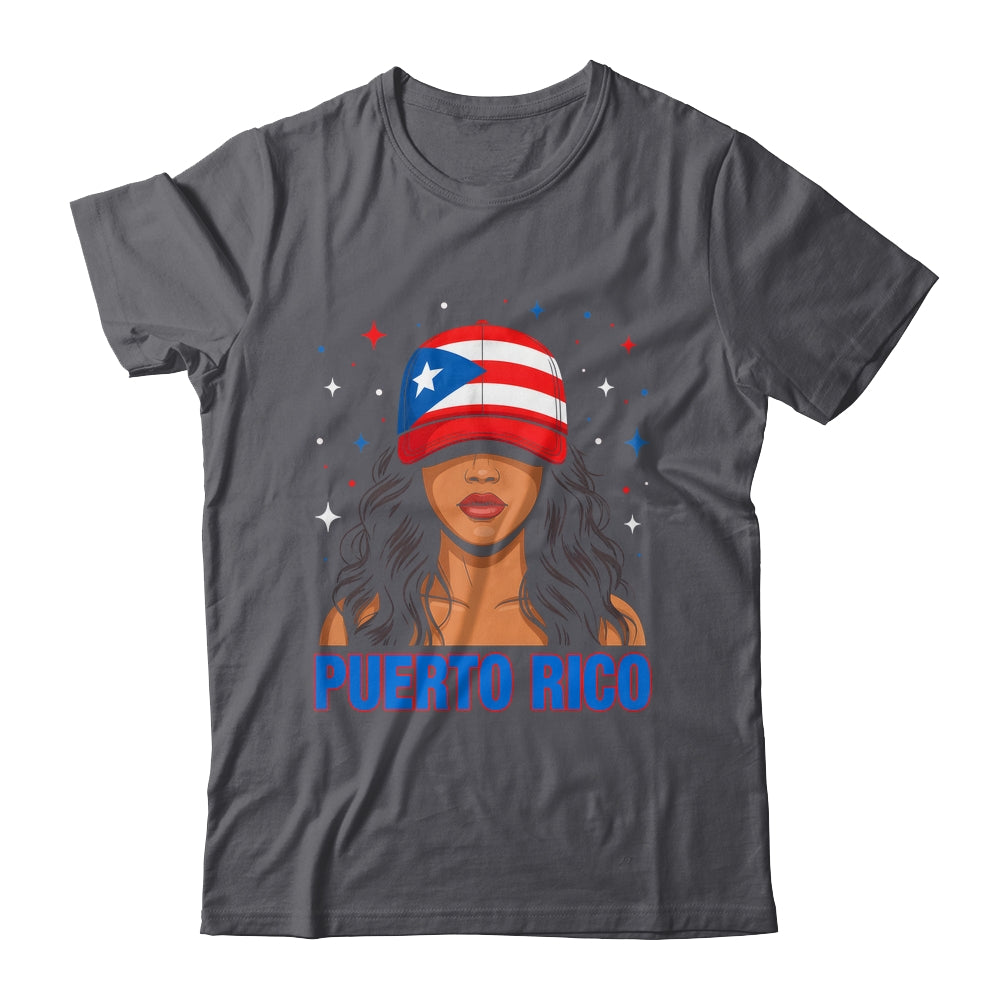 Puerto Rican Girl Puerto Rico Flag Proud Boricua Women Shirt & Tank Top | teecentury
