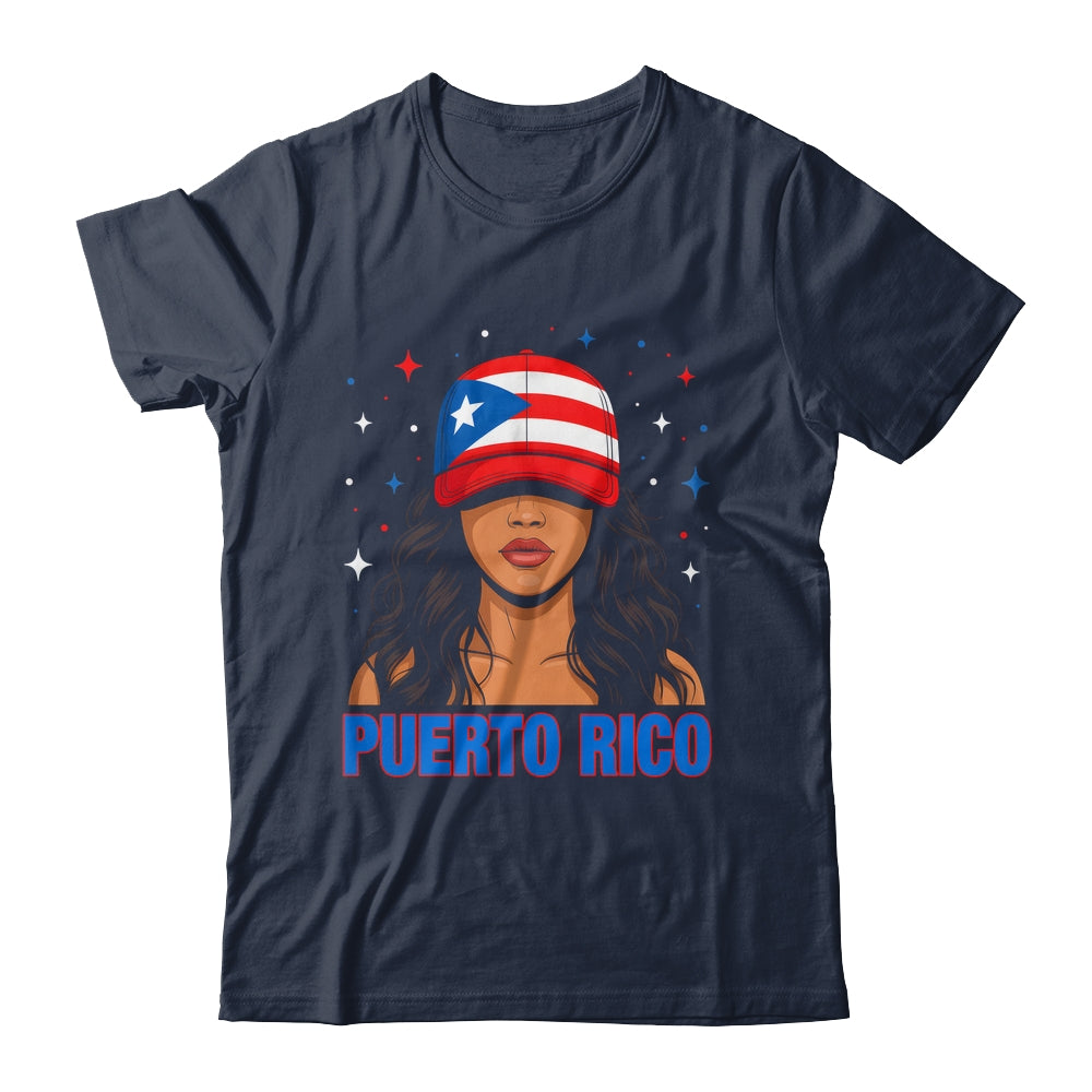 Puerto Rican Girl Puerto Rico Flag Proud Boricua Women Shirt & Tank Top | teecentury
