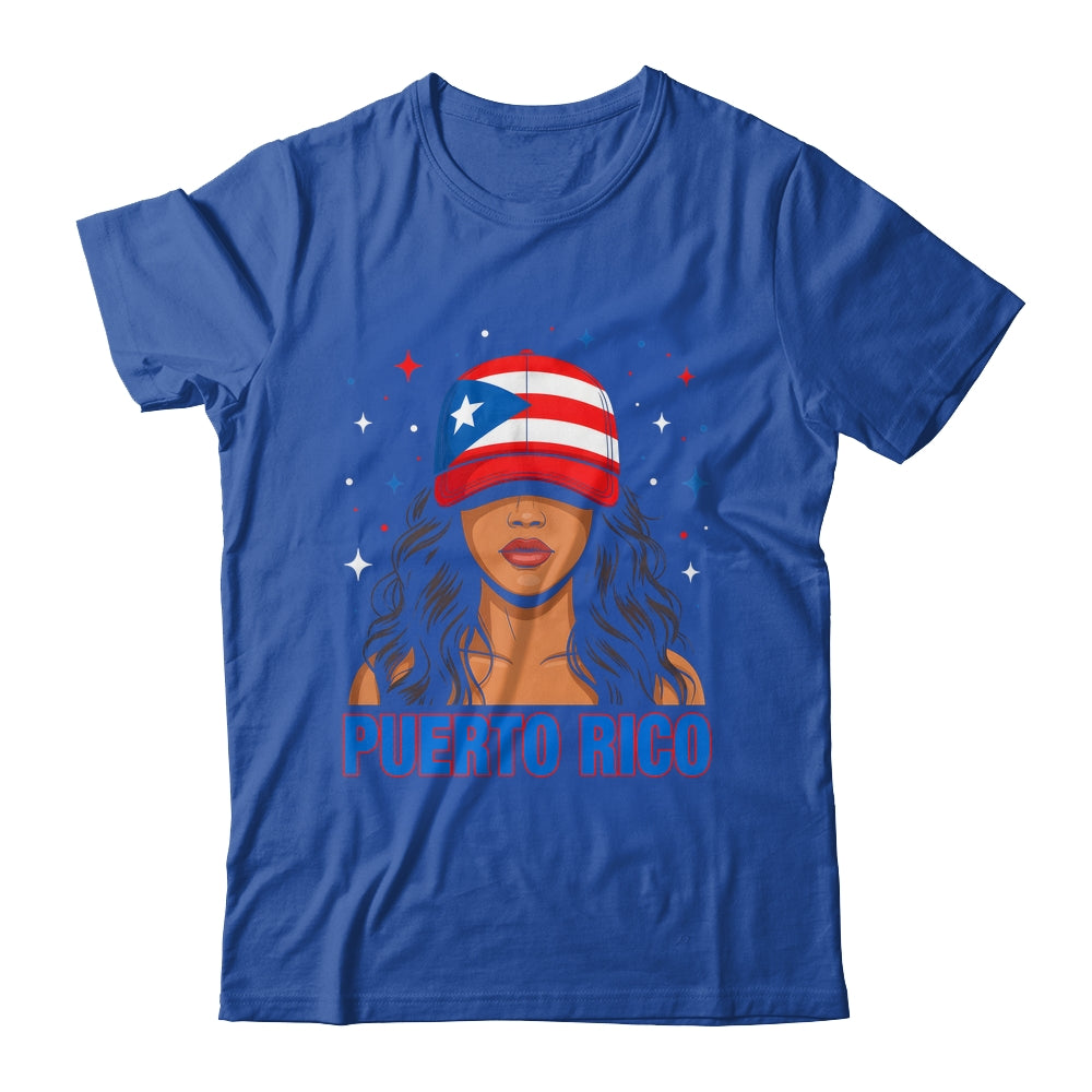 Puerto Rican Girl Puerto Rico Flag Proud Boricua Women Shirt & Tank Top | teecentury