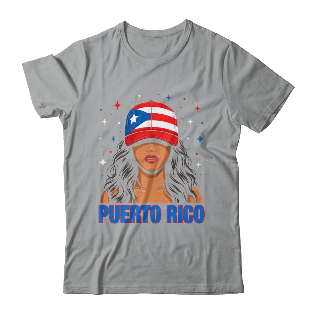 Puerto Rican Girl Puerto Rico Flag Proud Boricua Women Shirt & Tank Top | teecentury