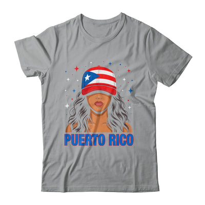 Puerto Rican Girl Puerto Rico Flag Proud Boricua Women Shirt & Tank Top | teecentury