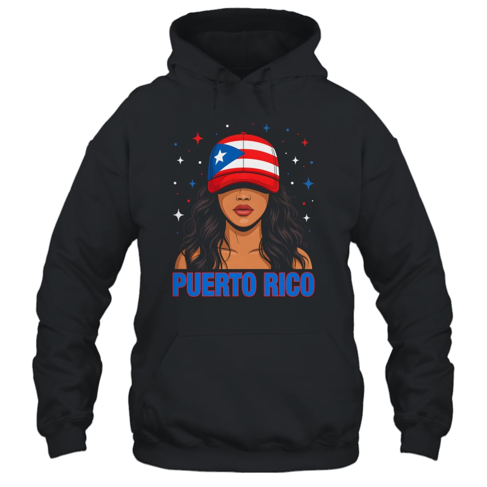 Puerto Rican Girl Puerto Rico Flag Proud Boricua Women Shirt & Tank Top | teecentury