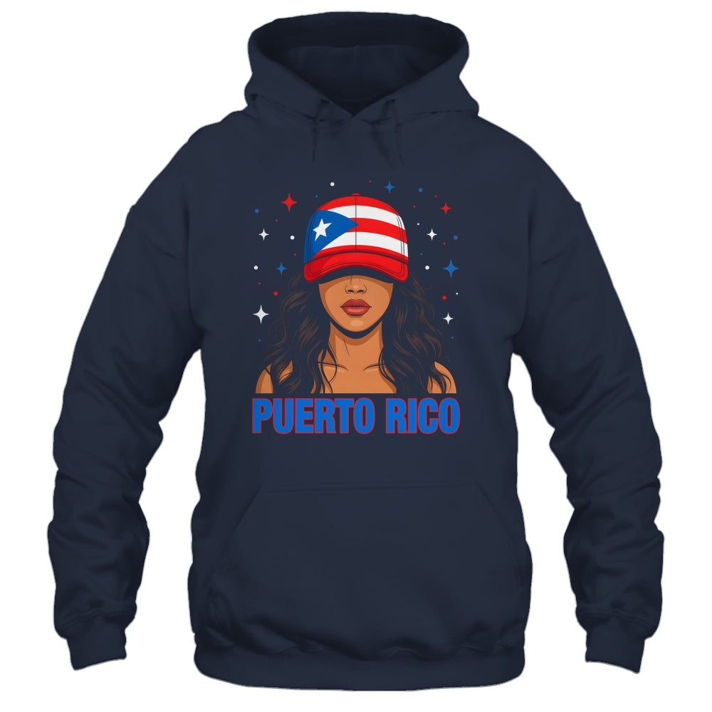 Puerto Rican Girl Puerto Rico Flag Proud Boricua Women Shirt & Tank Top | teecentury
