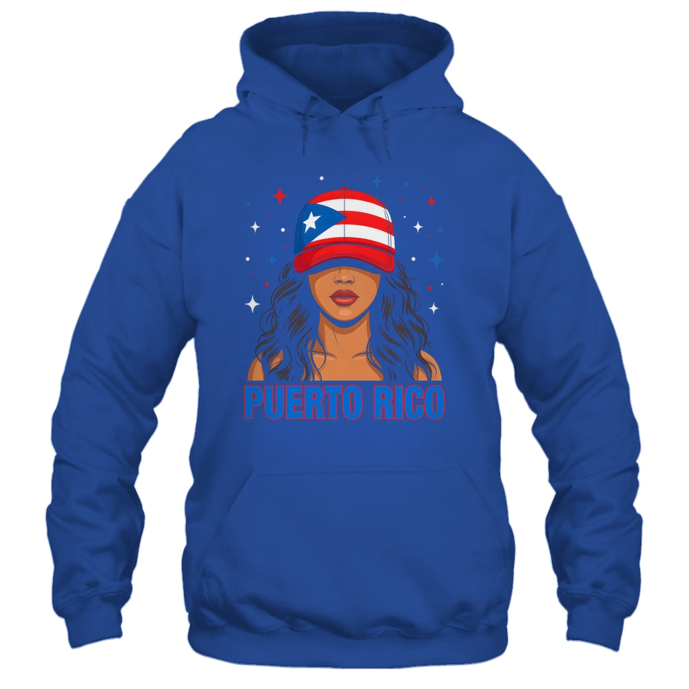 Puerto Rican Girl Puerto Rico Flag Proud Boricua Women Shirt & Tank Top | teecentury