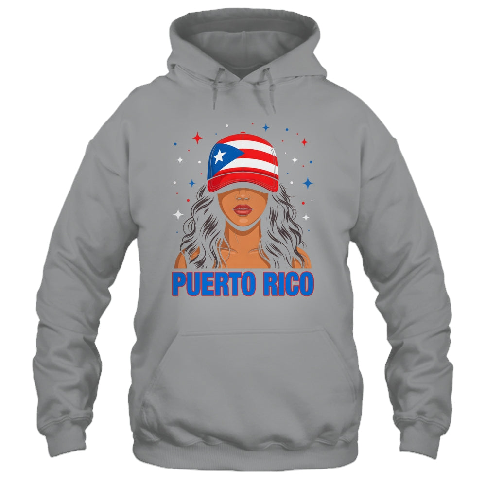 Puerto Rican Girl Puerto Rico Flag Proud Boricua Women Shirt & Tank Top | teecentury
