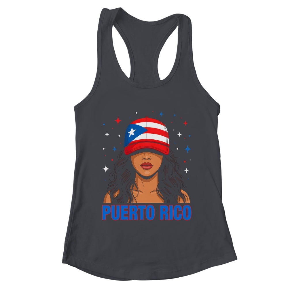 Puerto Rican Girl Puerto Rico Flag Proud Boricua Women Shirt & Tank Top | teecentury