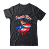 Puerto Rican Girl Women Boricua Flag Puerto Rico Flag Shirt & Tank Top | teecentury