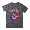 Puerto Rican Girl Women Boricua Flag Puerto Rico Flag Shirt & Tank Top | teecentury