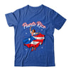 Puerto Rican Girl Women Boricua Flag Puerto Rico Flag Shirt & Tank Top | teecentury
