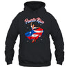 Puerto Rican Girl Women Boricua Flag Puerto Rico Flag Shirt & Tank Top | teecentury