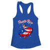 Puerto Rican Girl Women Boricua Flag Puerto Rico Flag Shirt & Tank Top | teecentury