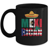 Puerto Rican Mexican Mexirican Half Puerto Rico Mexico Flag Mug | teecentury