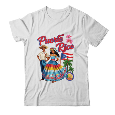 Puerto Rican Outfit Idea For Women Men Puerto Rico Flag Shirt & Tank Top | teecentury