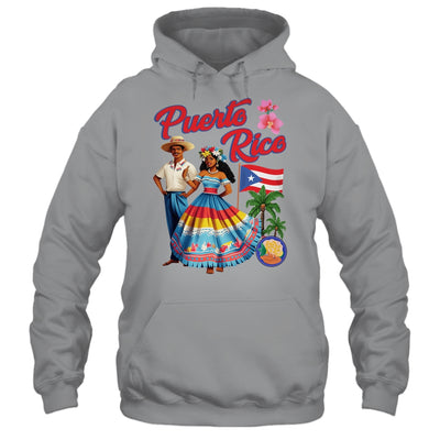 Puerto Rican Outfit Idea For Women Men Puerto Rico Flag Shirt & Tank Top | teecentury