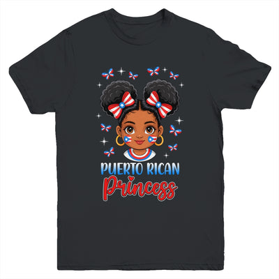 Puerto Rican Princess Puerto Rico Girl Hispanic Heritage Youth Shirt | teecentury