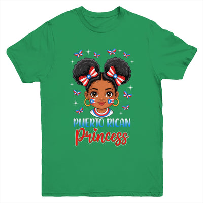 Puerto Rican Princess Puerto Rico Girl Hispanic Heritage Youth Shirt | teecentury