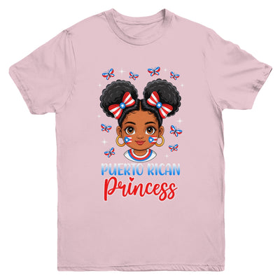 Puerto Rican Princess Puerto Rico Girl Hispanic Heritage Youth Shirt | teecentury