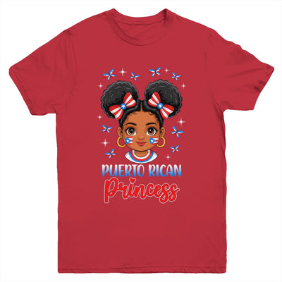 Puerto Rican Princess Puerto Rico Girl Hispanic Heritage Youth Shirt | teecentury