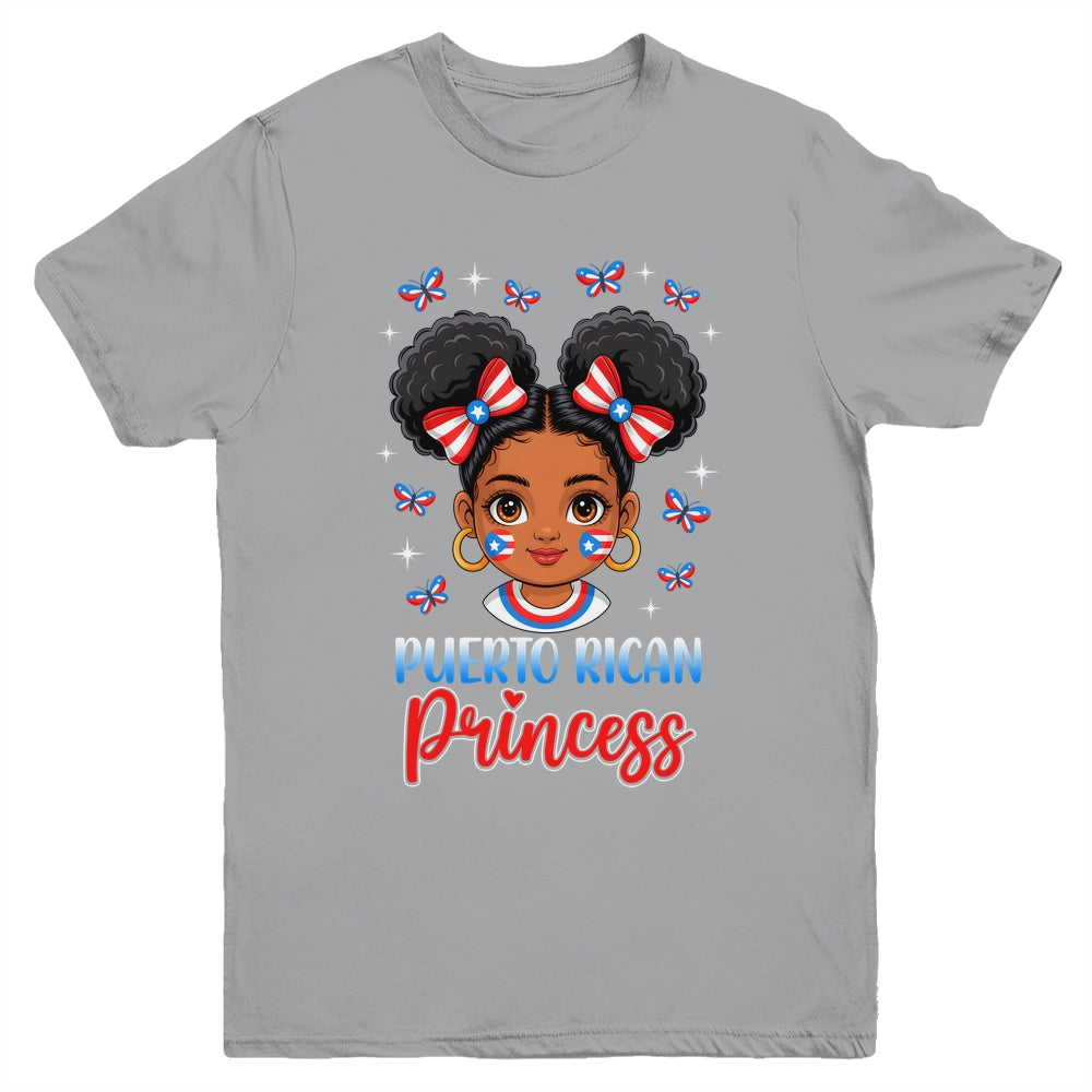 Puerto Rican Princess Puerto Rico Girl Hispanic Heritage Youth Shirt | teecentury