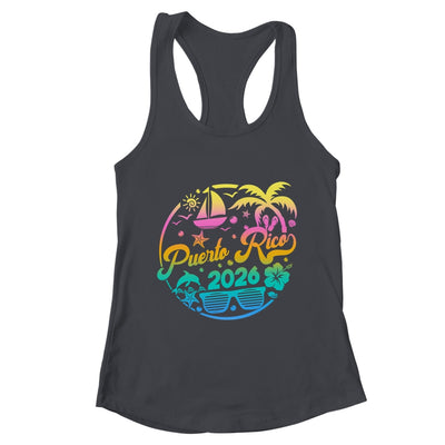 Puerto Rico 2026 Family Vacation Beach Matching Group Shirt & Tank Top | teecentury