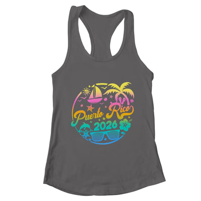 Puerto Rico 2026 Family Vacation Beach Matching Group Shirt & Tank Top | teecentury