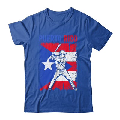 Puerto Rico Baseball Player Flag Famous Island Game Shirt & Hoodie | teecentury