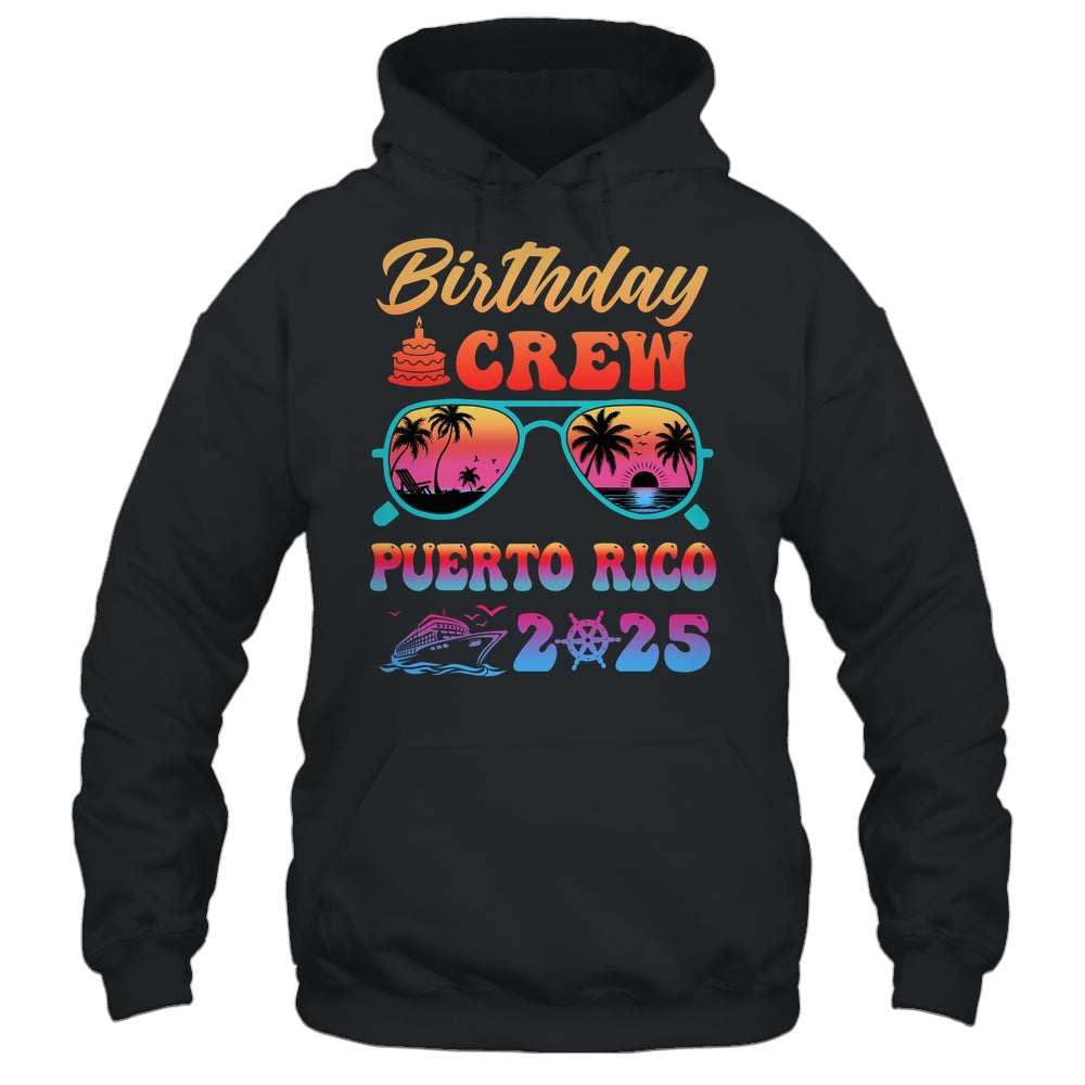 Puerto Rico Birthday Crew Vacation Cruise 2025 Summer Trip Group Shirt & Tank Top | teecentury