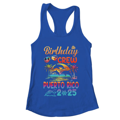 Puerto Rico Birthday Trip Vacation 2025 Matching Group Shirt & Tank Top | teecentury