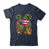 Puerto Rico Boricua Coqui Frog Taino Sun Puerto Rican Flag Shirt & Hoodie | teecentury