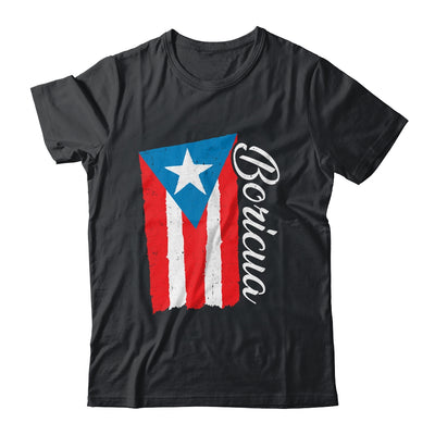 Puerto Rico Boricua Vintage Puerto Rican Flag Retro Shirt & Tank Top | teecentury