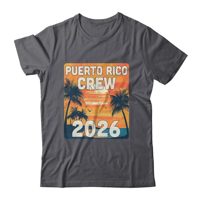Puerto Rico Crew 2026 Vacation Matching Group Travelers Trip Shirt & Tank Top | teecentury