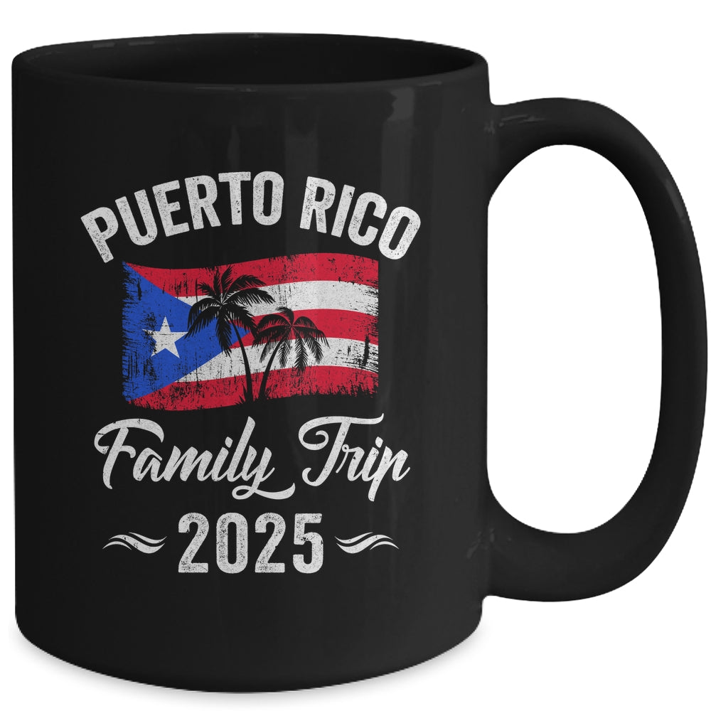 Puerto Rico Family Trip 2025 Vacation Fun Matching Group Mug | teecentury