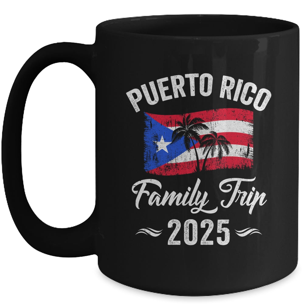 Puerto Rico Family Trip 2025 Vacation Fun Matching Group Mug | teecentury