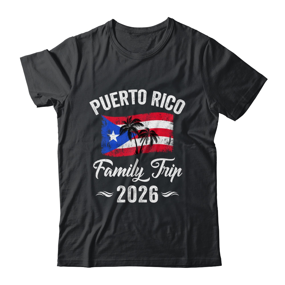 Puerto Rico Family Trip 2026 Vacation Fun Matching Group Shirt & Tank Top | teecentury