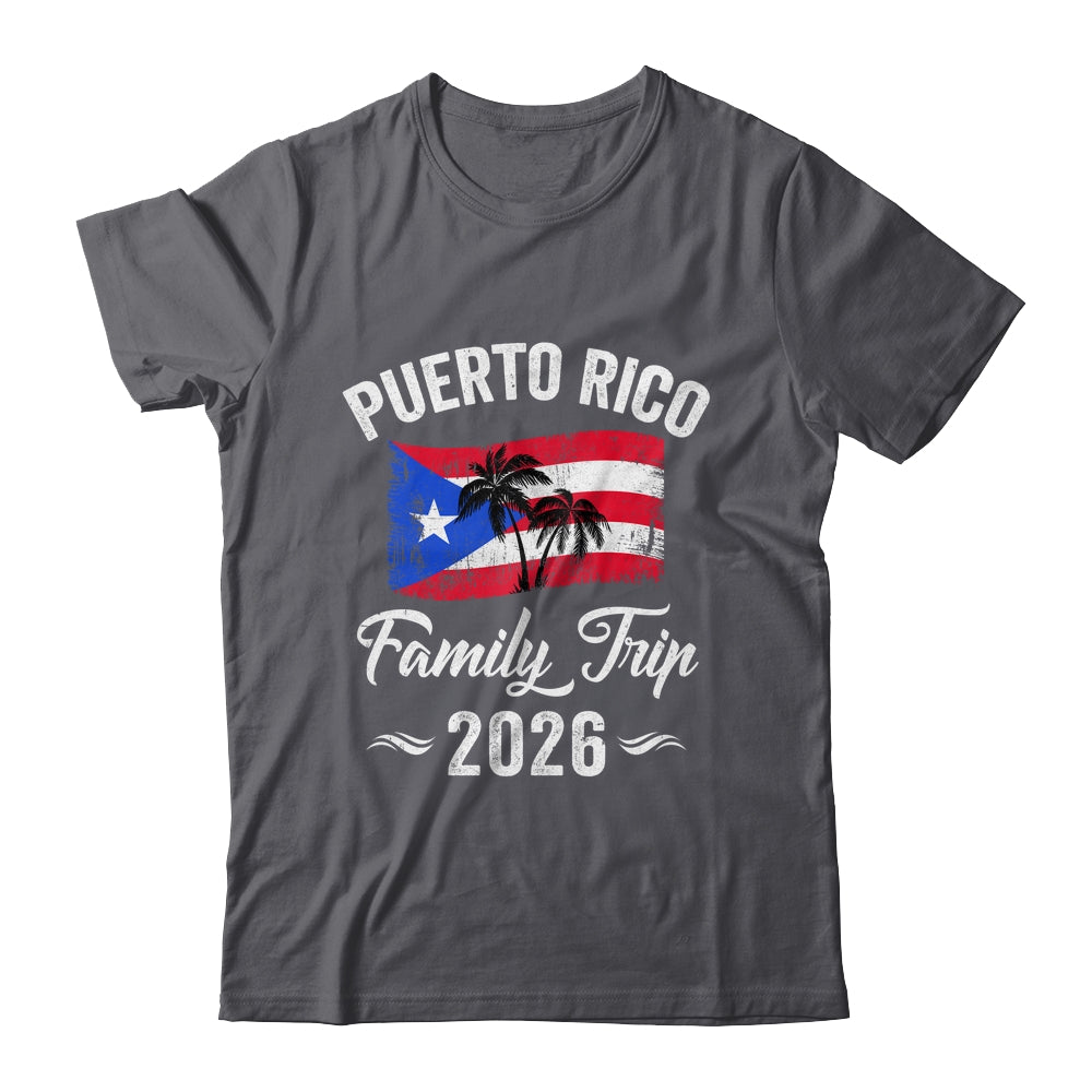 Puerto Rico Family Trip 2026 Vacation Fun Matching Group Shirt & Tank Top | teecentury