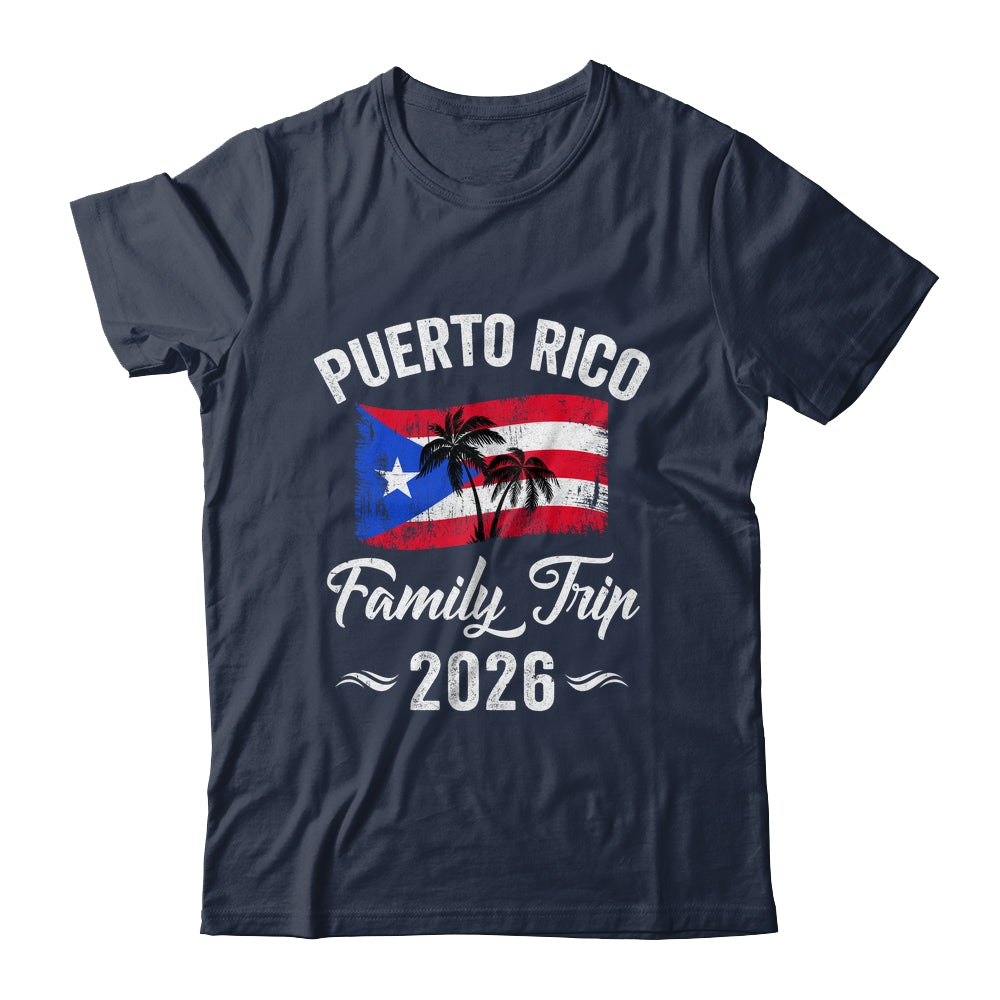 Puerto Rico Family Trip 2026 Vacation Fun Matching Group Shirt & Tank Top | teecentury