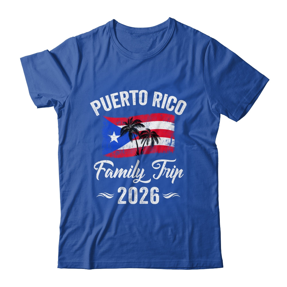 Puerto Rico Family Trip 2026 Vacation Fun Matching Group Shirt & Tank Top | teecentury